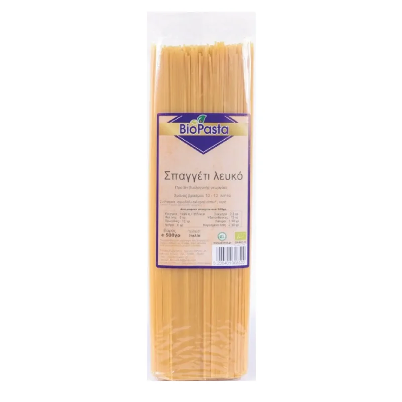 3 κιλά BIO Pasta σπαγγέτι